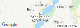 Arba Minch' map
